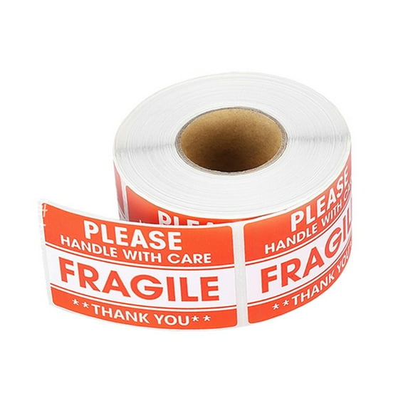 100 Pcs Extra Large fragile Stickers étiquettes 140 mm x 50 mm/ . 14cmx5cm